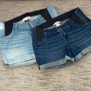 Size 4 maternity shorts